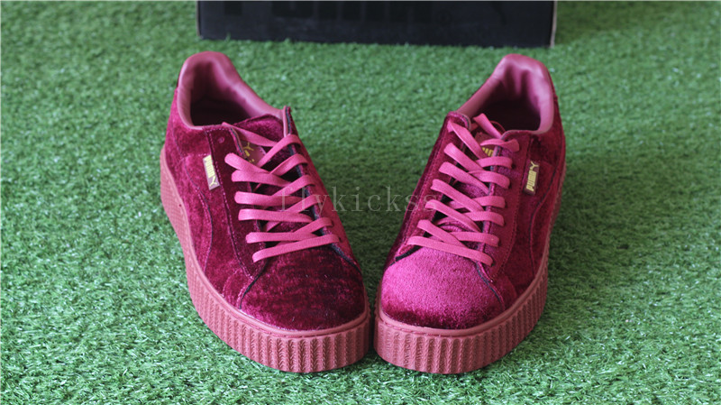 Rihanna Puma X Fenty Creepers Red Wine